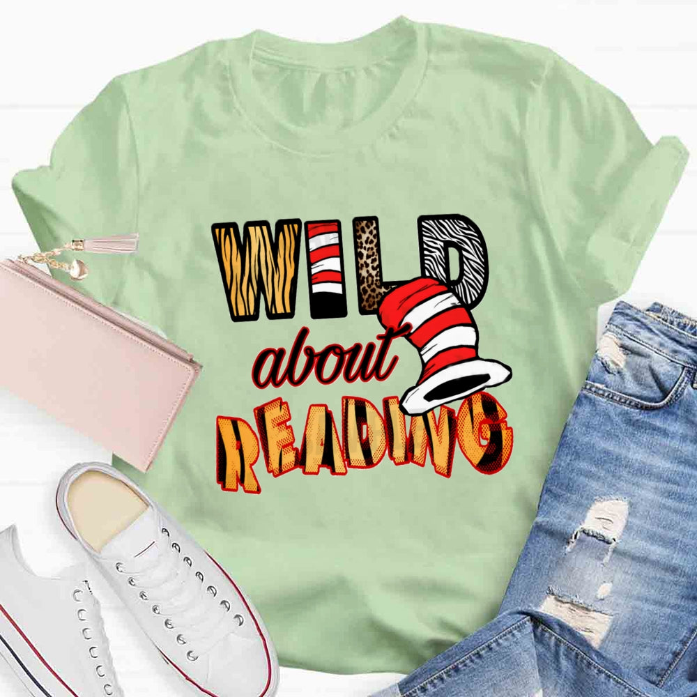 Wild About Reading Together T-shirt