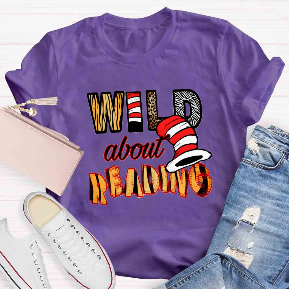 Wild About Reading Together T-shirt