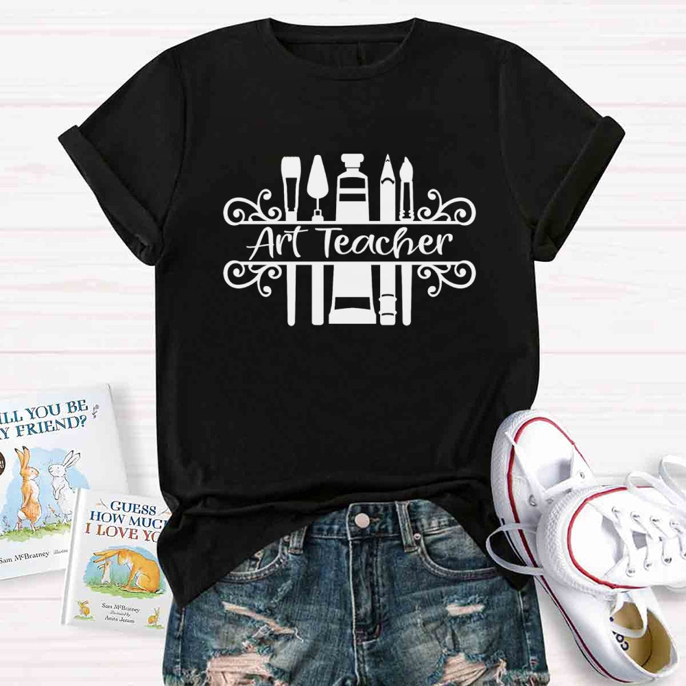 Art Comes From Life Teacher T-shirt