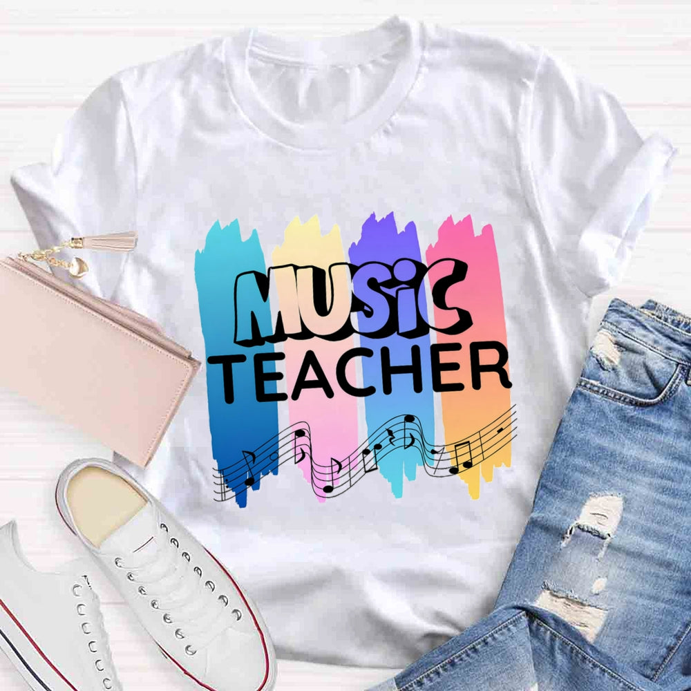 Music Makes You Feel Happy T-shirt
