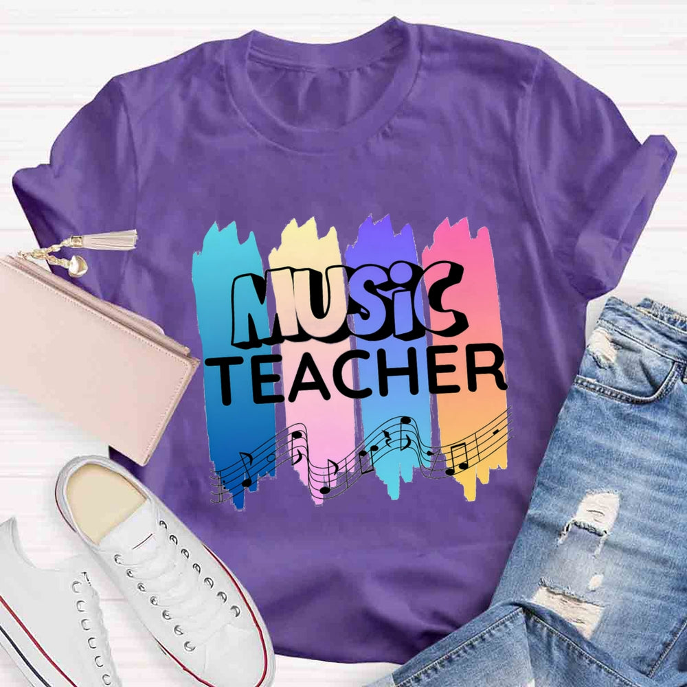 Music Makes You Feel Happy T-shirt