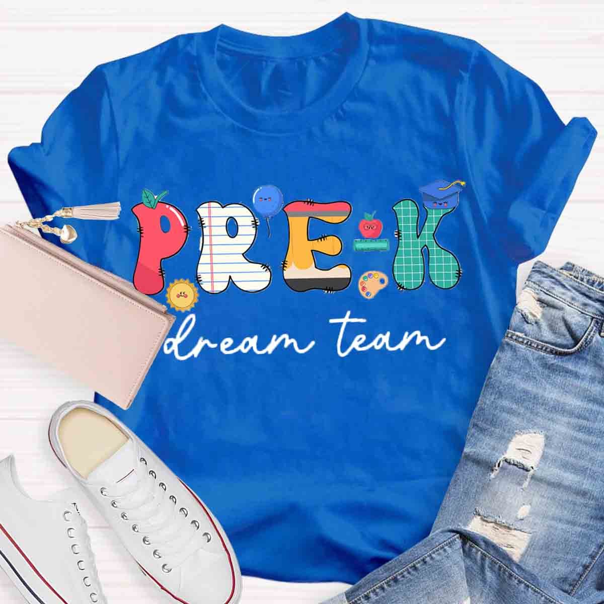 Personalized Name Pre-k Teachers T-Shirt