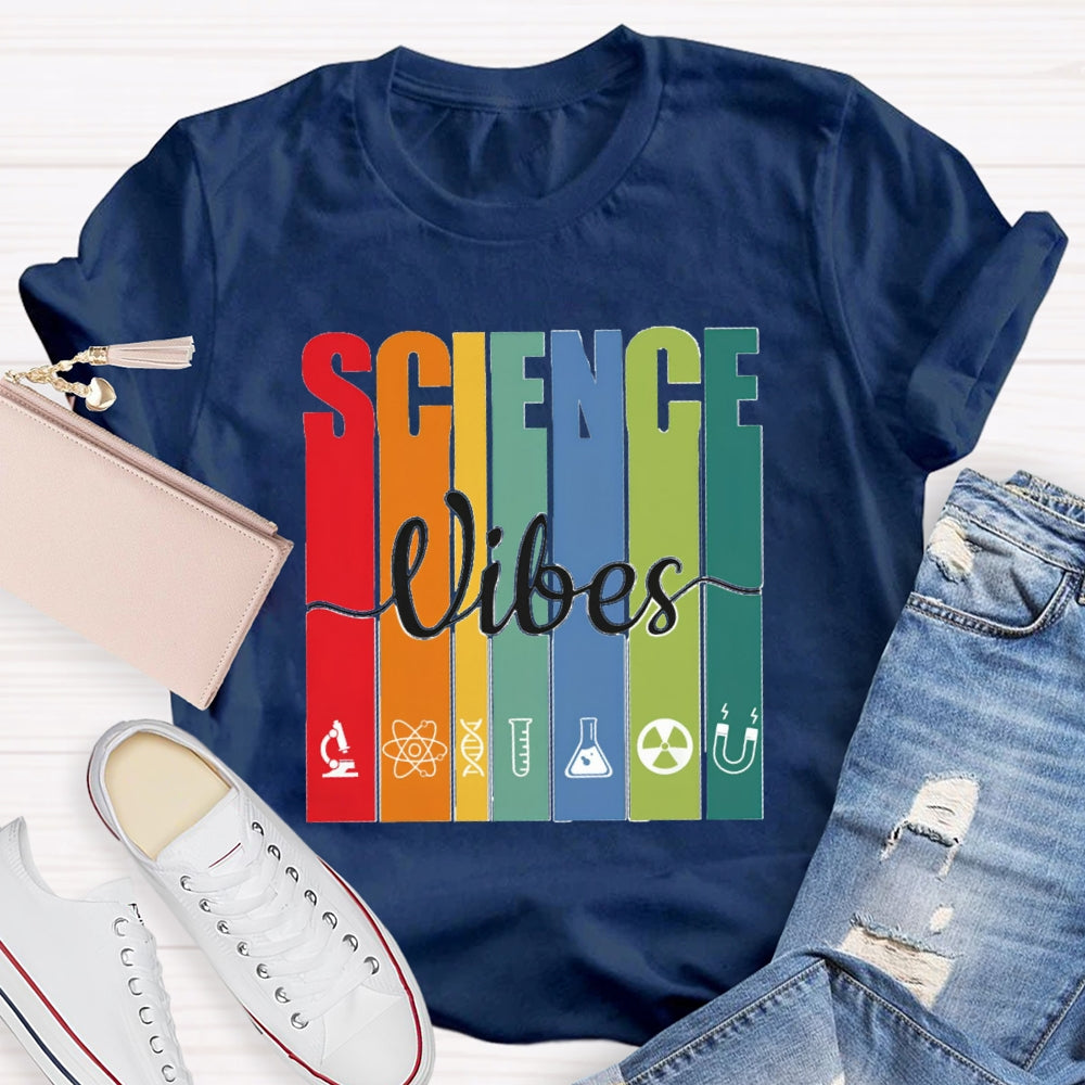 Science Experimental Equipment Test Tube Funnel T-shirt