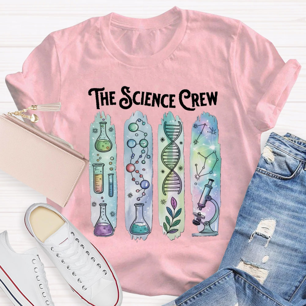 The Science Crew Explore The World-shirt