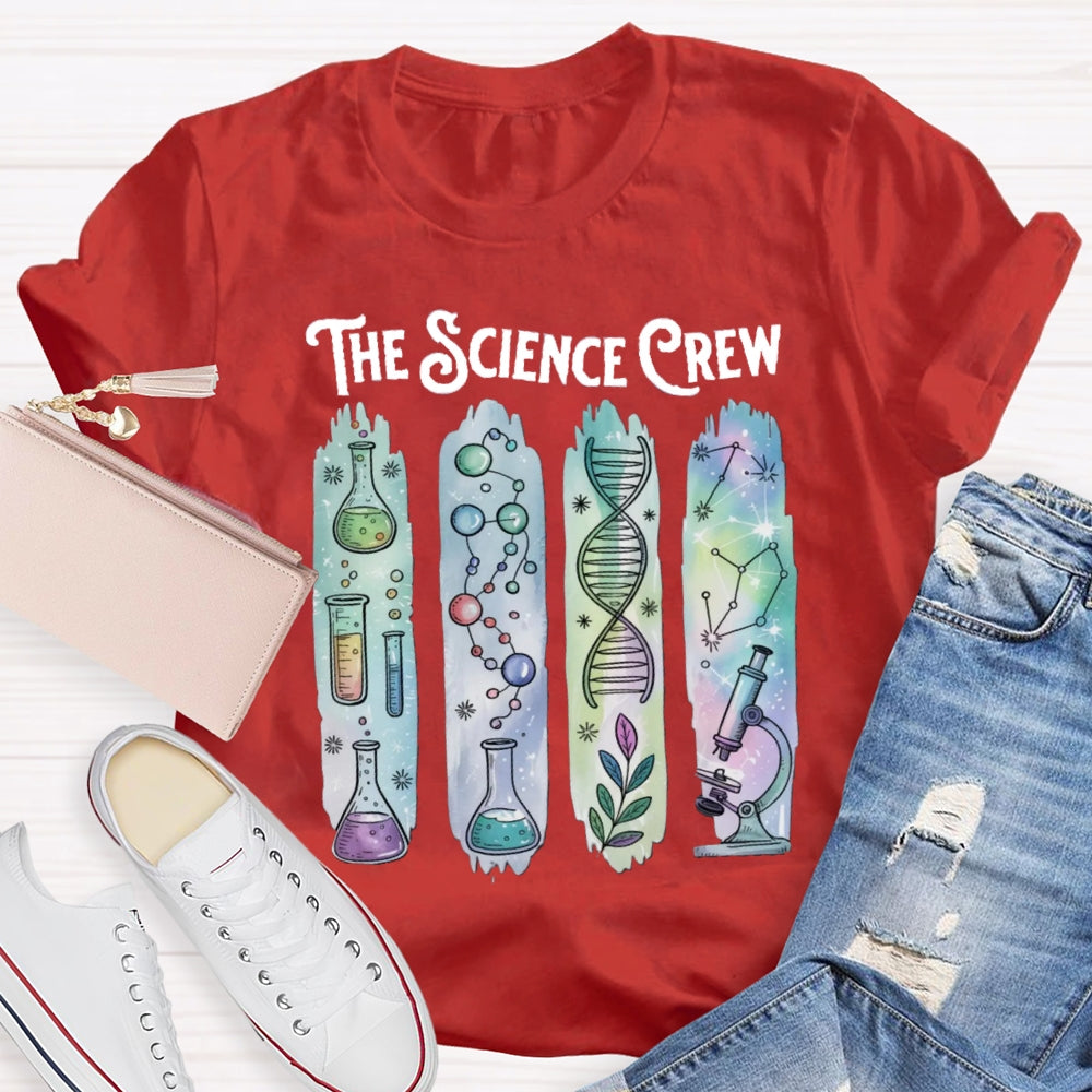 The Science Crew Explore The World-shirt
