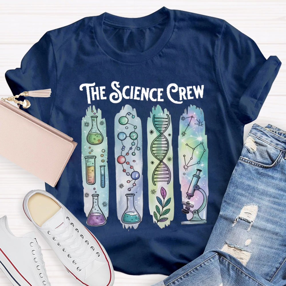 The Science Crew Explore The World-shirt