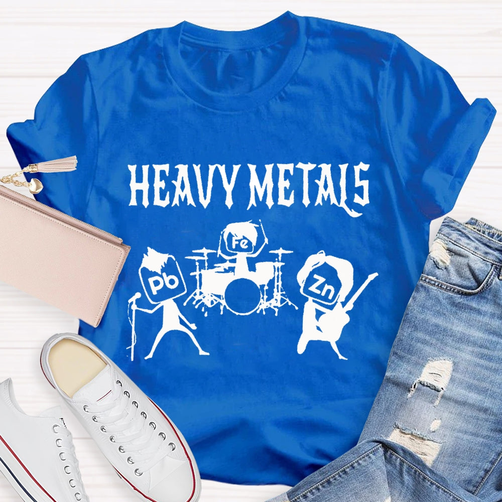 Heavy Metals Chemistry Teacher T-shirt