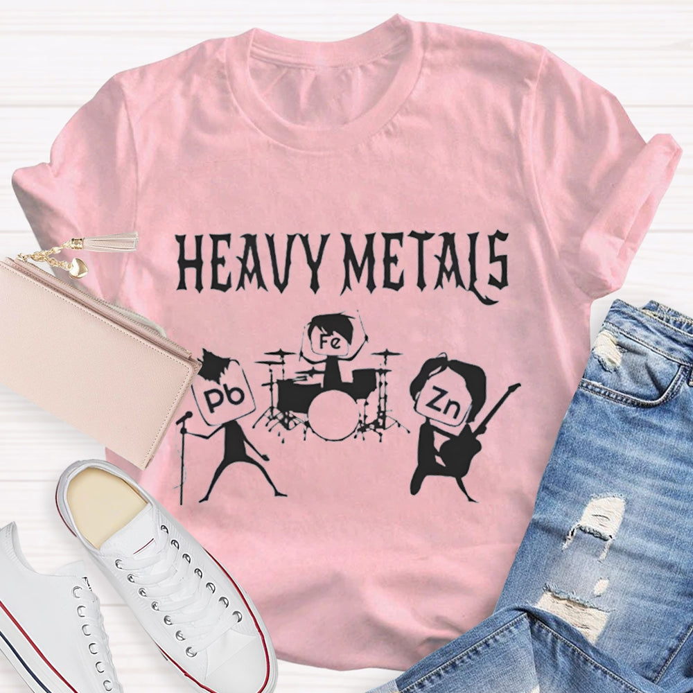 Heavy Metals Chemistry Teacher T-shirt