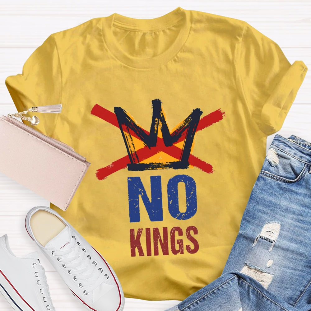 Nope No King Freedom For Everyone T-Shirt