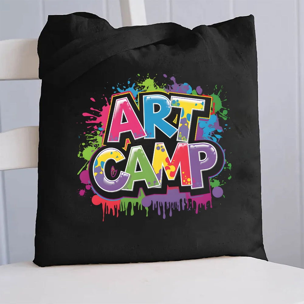 Art Camp Canvas Tote Bag