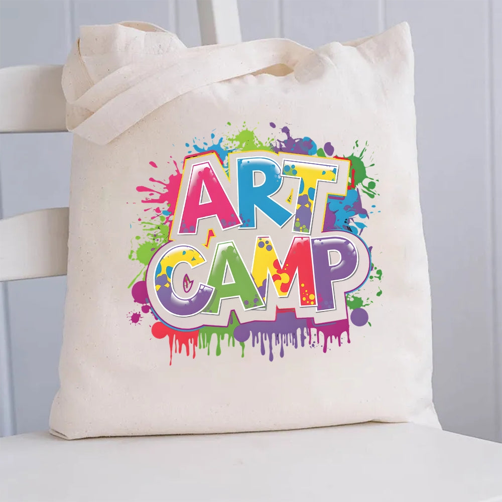 Art Camp Canvas Tote Bag
