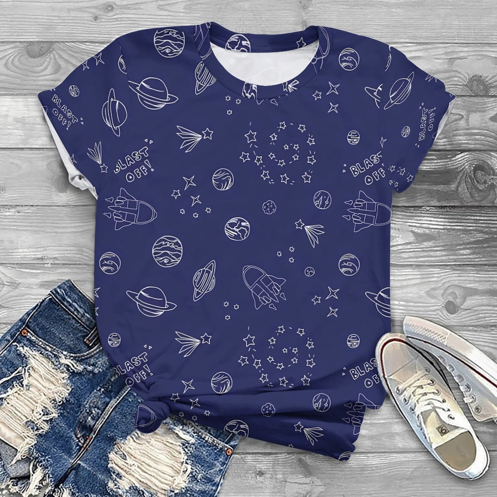 Blast Off Science Lover T-shirt