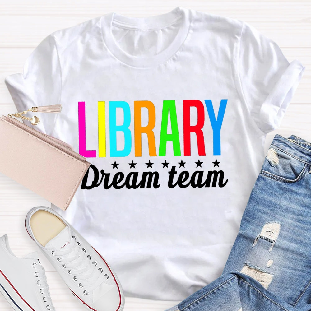 Library Dream Team Little Heart T-shirt