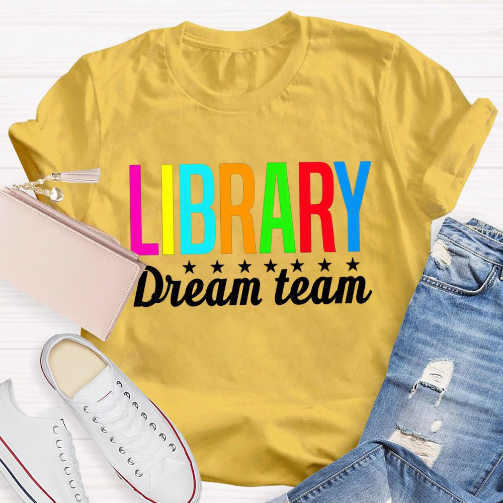 Library Dream Team Little Heart T-shirt