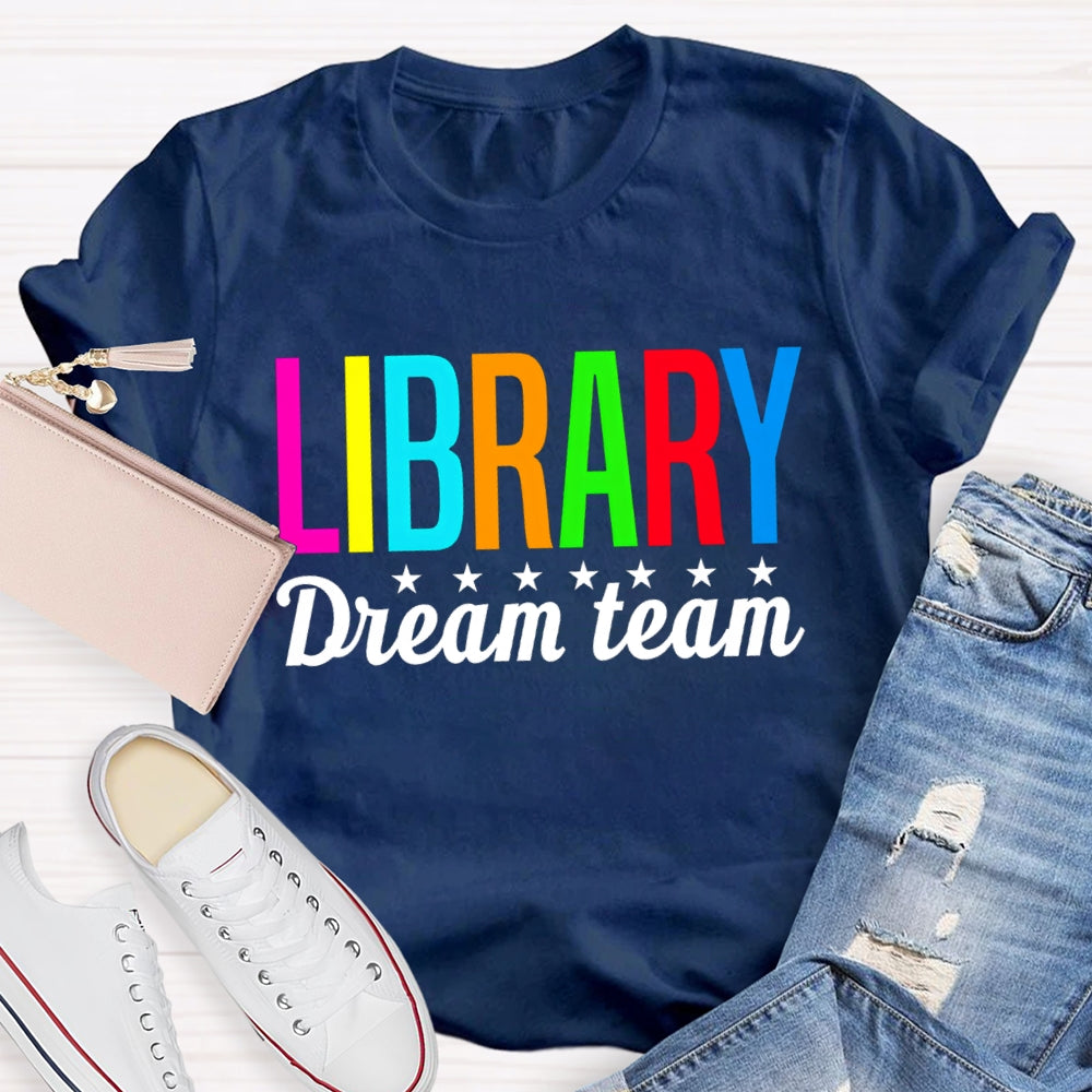 Library Dream Team Little Heart T-shirt
