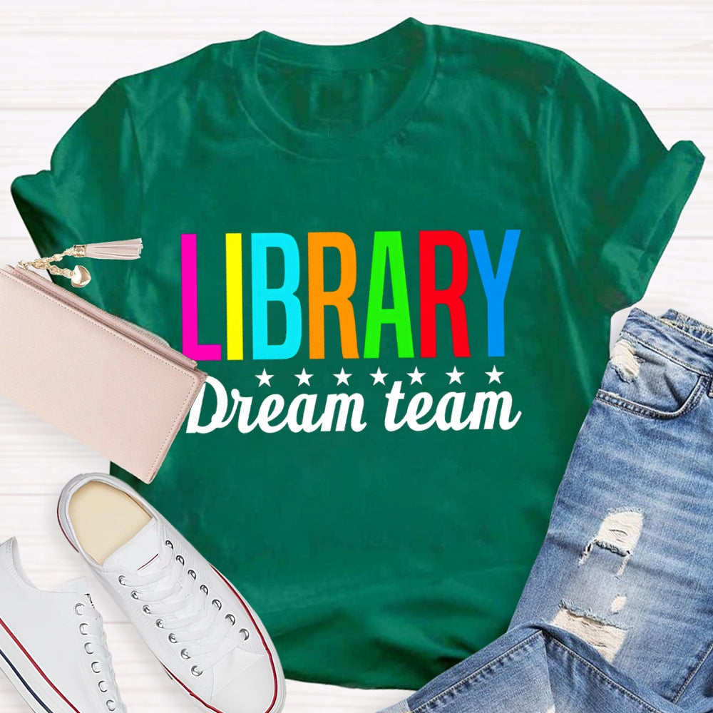 Library Dream Team Little Heart T-shirt