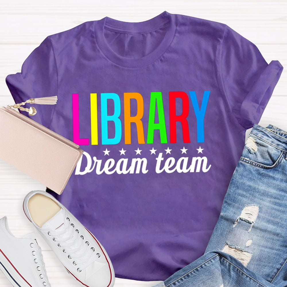 Library Dream Team Little Heart T-shirt