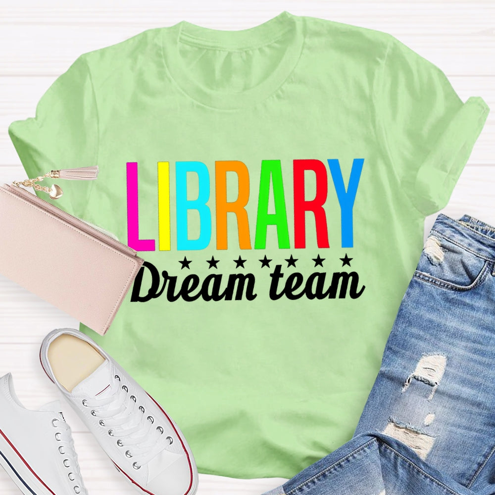 Library Dream Team Little Heart T-shirt