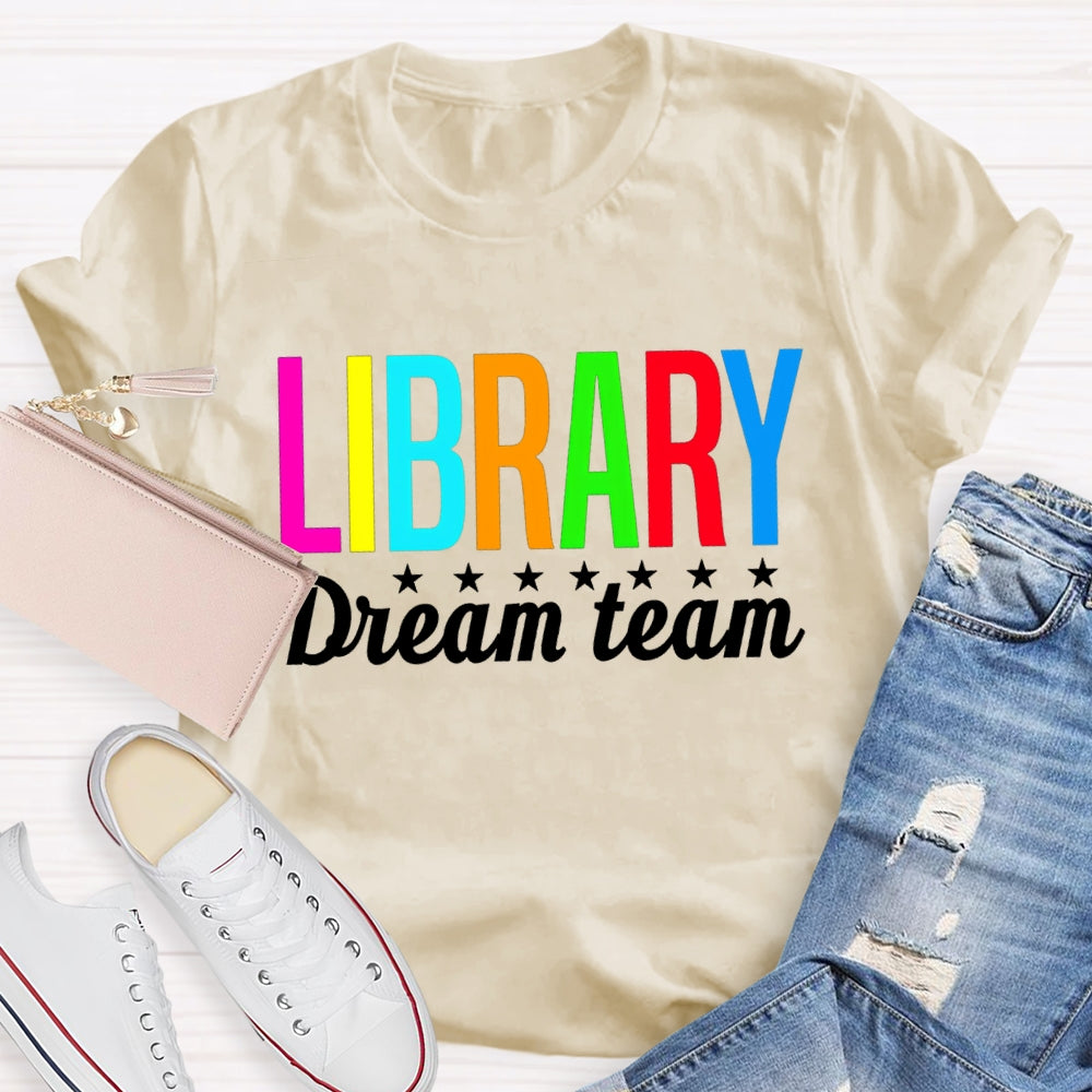 Library Dream Team Little Heart T-shirt