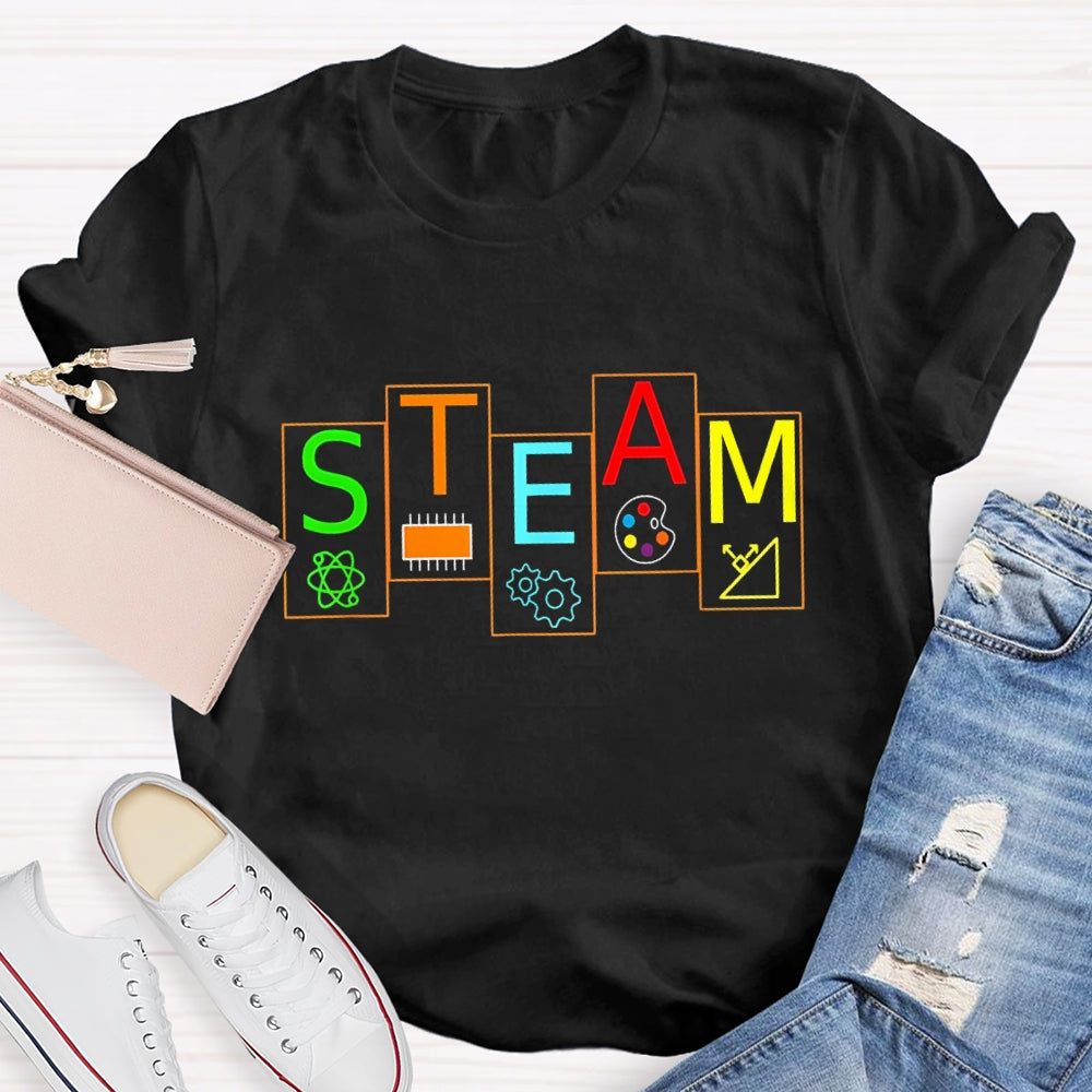 STEAM Teacher Back To School T-shirt