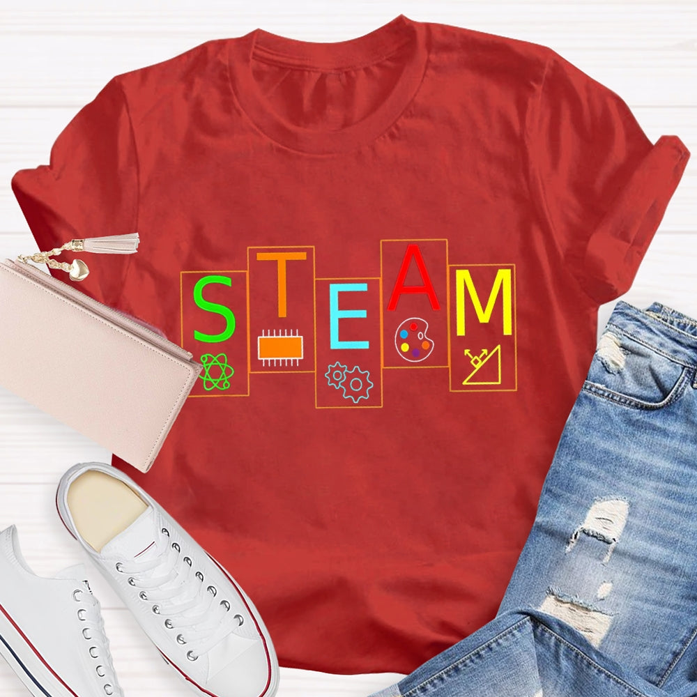 STEAM Teacher Back To School T-shirt