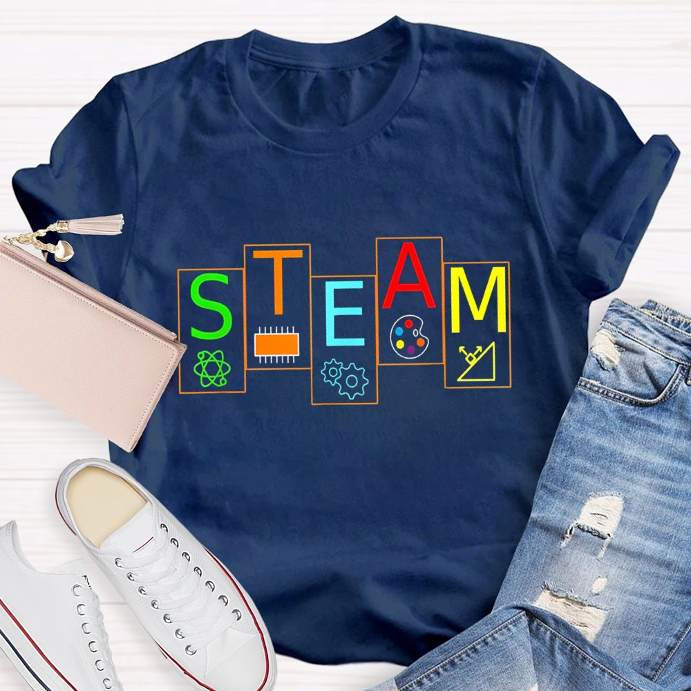 STEAM Teacher Back To School T-shirt