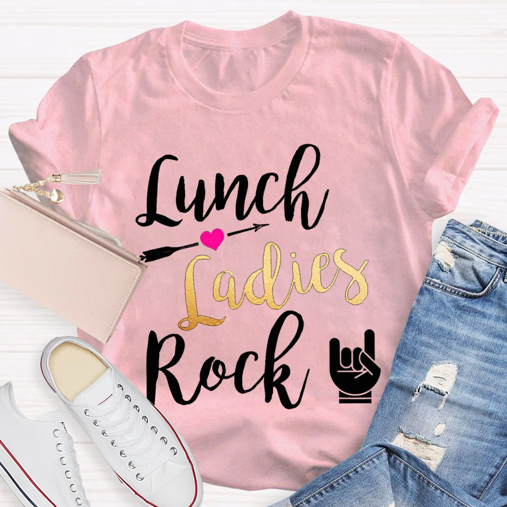 Lunch Ladies Rock T-shirt