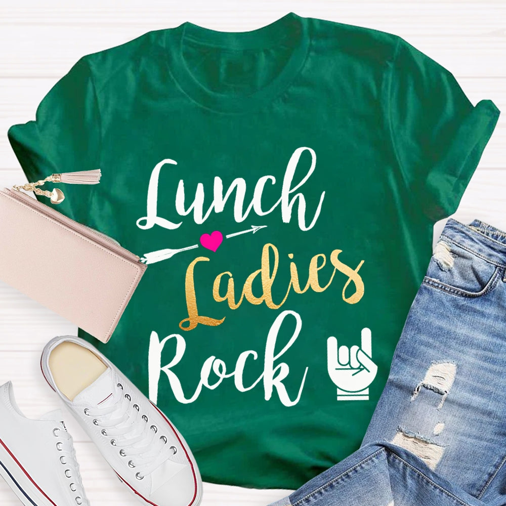 Lunch Ladies Rock T-shirt