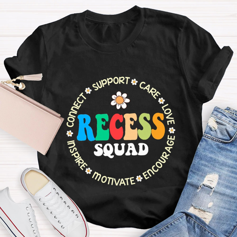 Recess Squad Funny Recess Quotes T-shirt