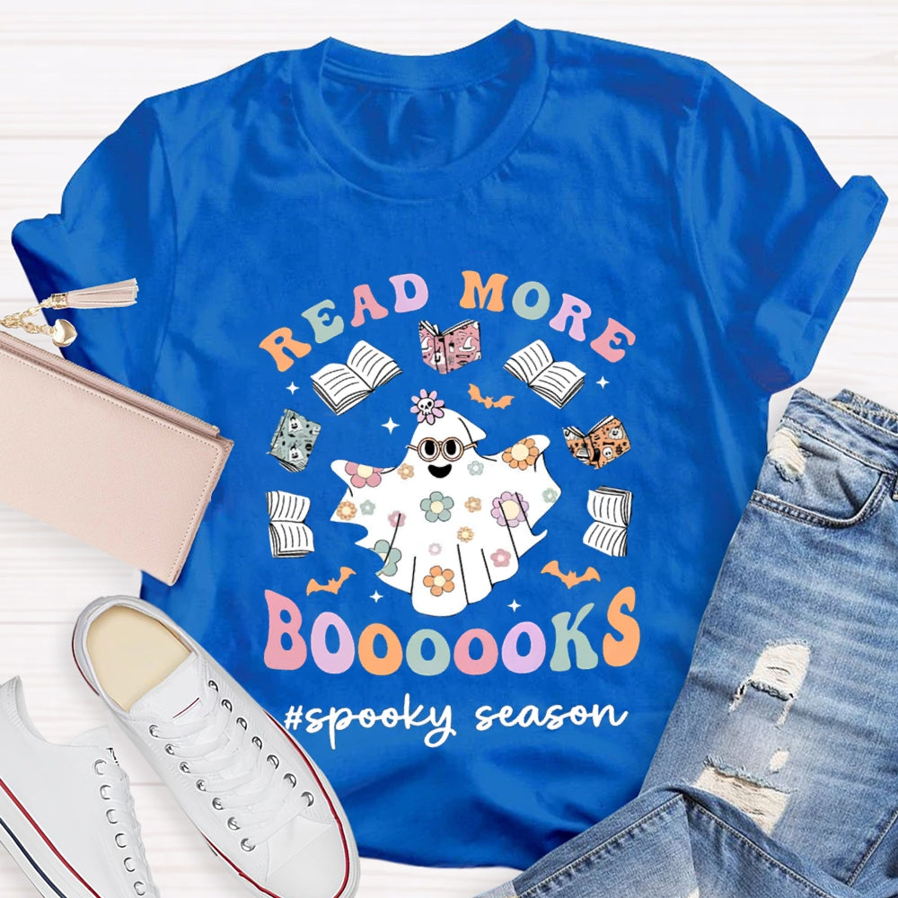 Read More Books Teacher Halloween Shirt