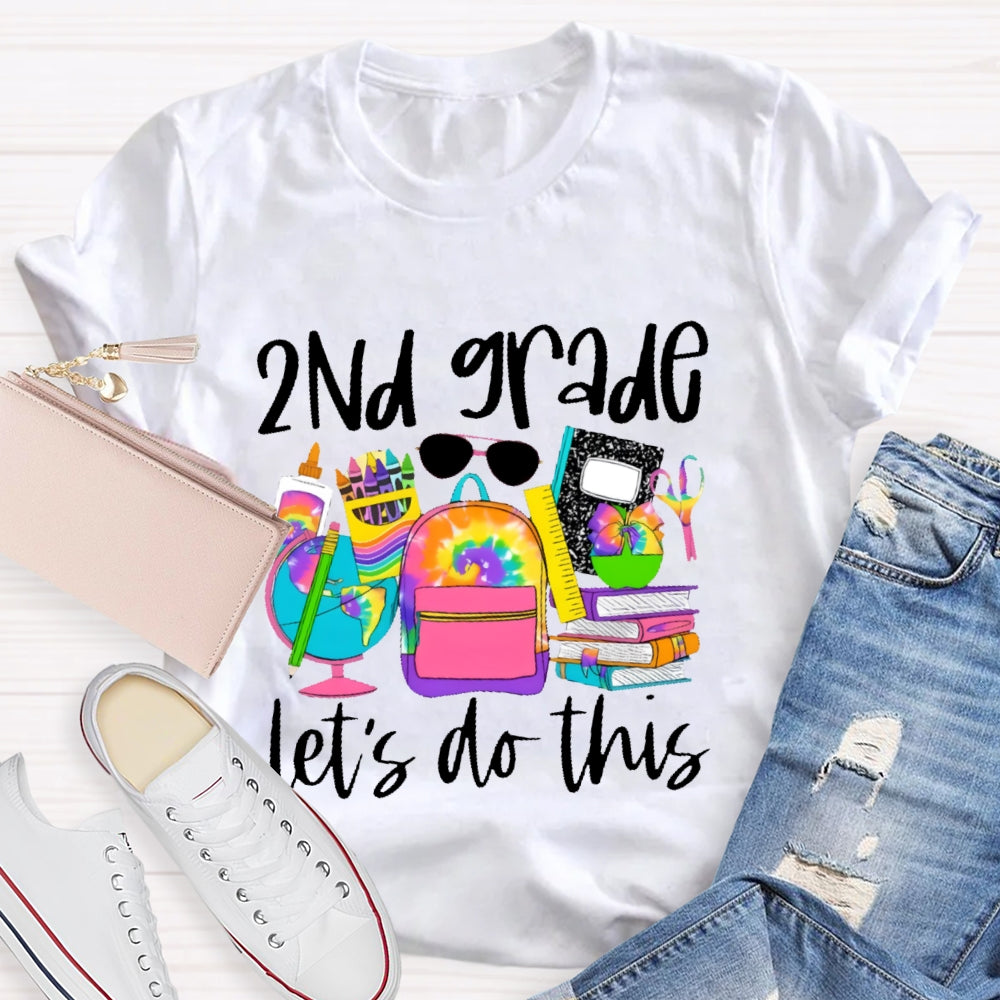 Personalized Grade 2nd Grade Let'S Do This T-shirt