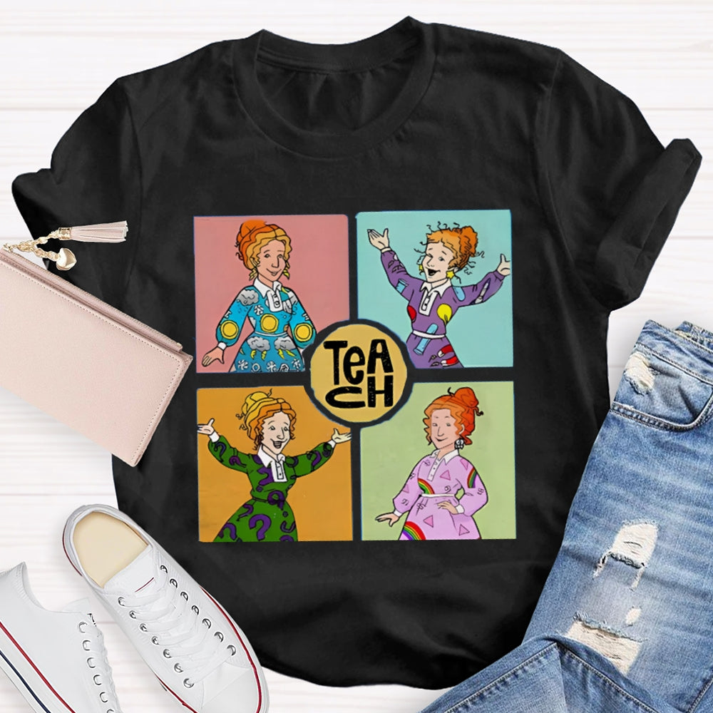Teach Magic School Bus Teacher T-Shirt