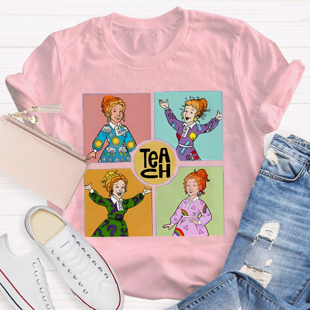 Teach Magic School Bus Teacher T-Shirt
