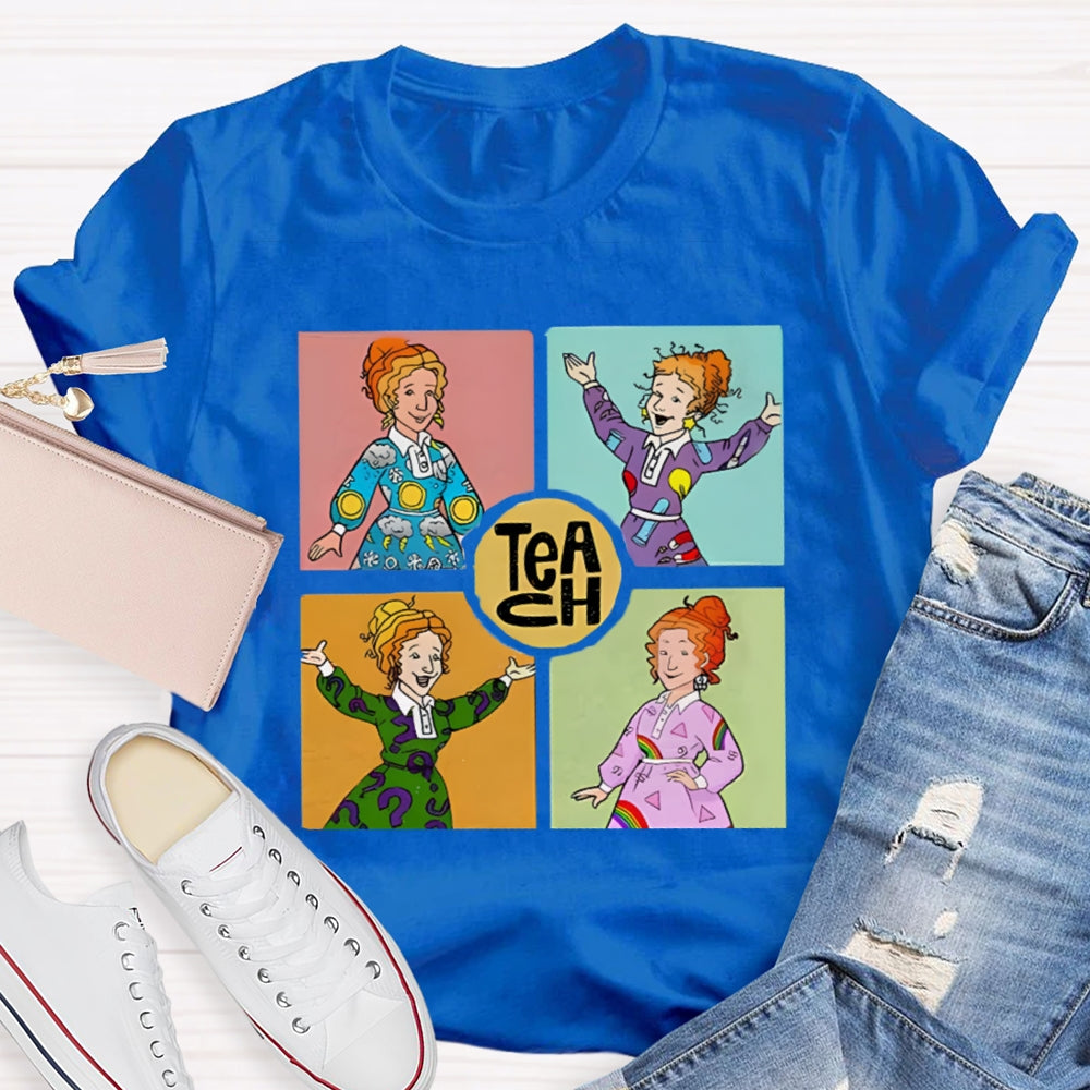 Teach Magic School Bus Teacher T-Shirt