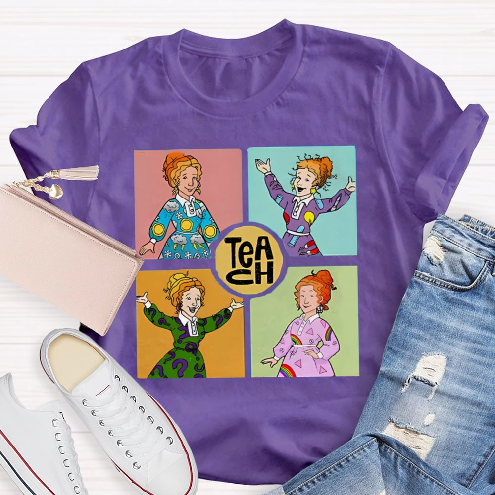 Teach Magic School Bus Teacher T-Shirt