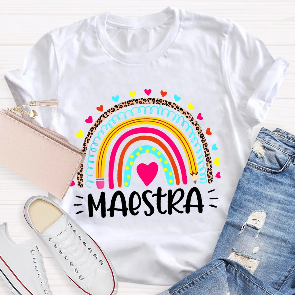 Maestra Rainbow Love T-shirt