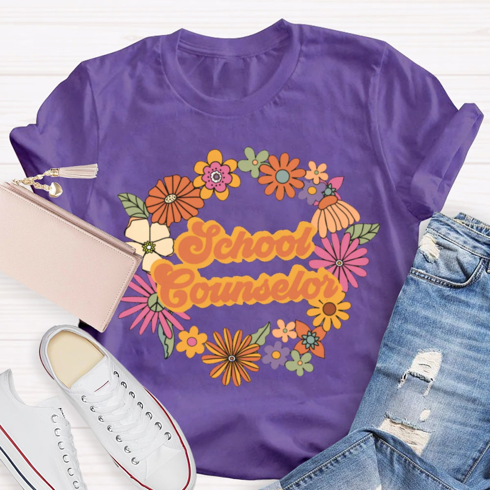 School Counselor Letters T-shirt