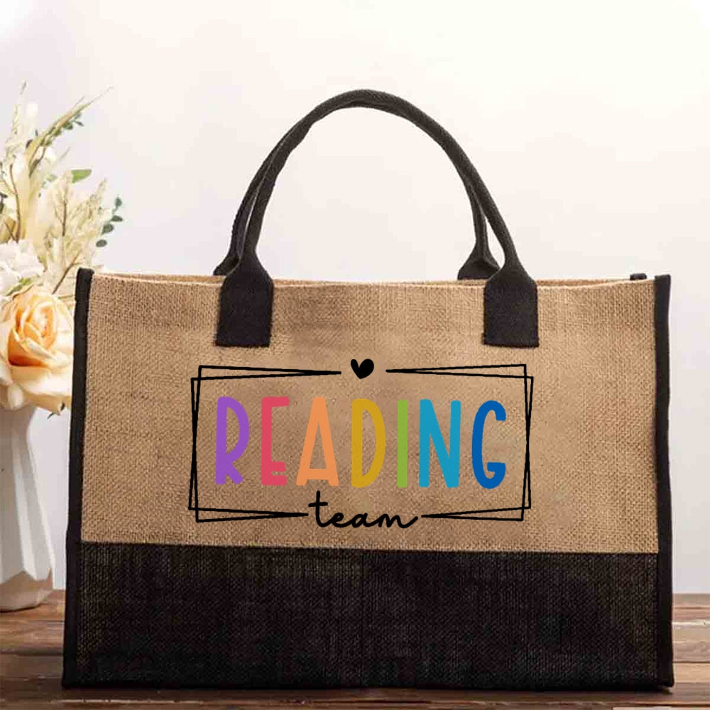 Reading Team Cotton Tote Bag