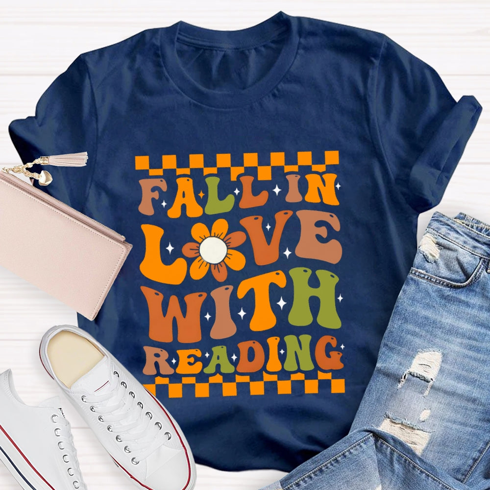 Fall In Love With Reading T-Shirt