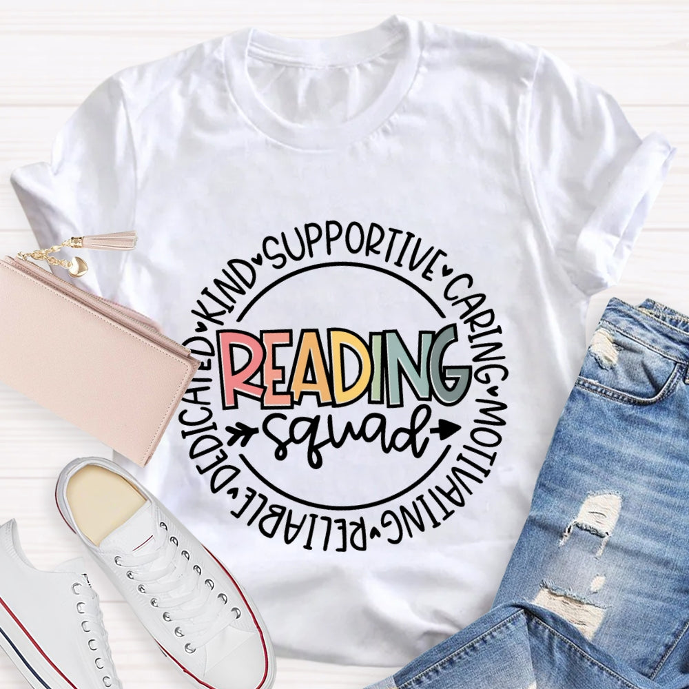 Reading Squad Kind Supportive T-Shirt