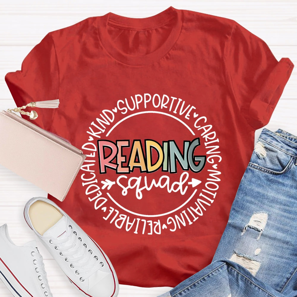 Reading Squad Kind Supportive T-Shirt