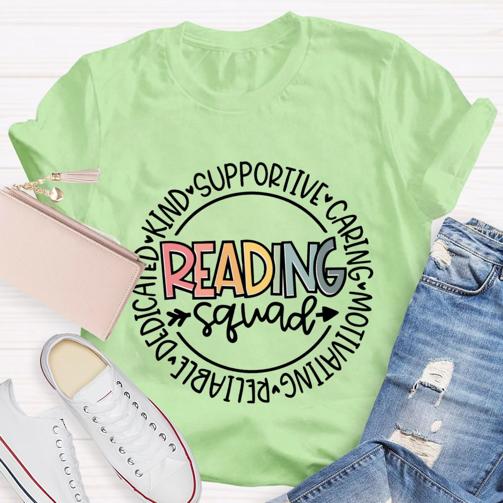Reading Squad Kind Supportive T-Shirt