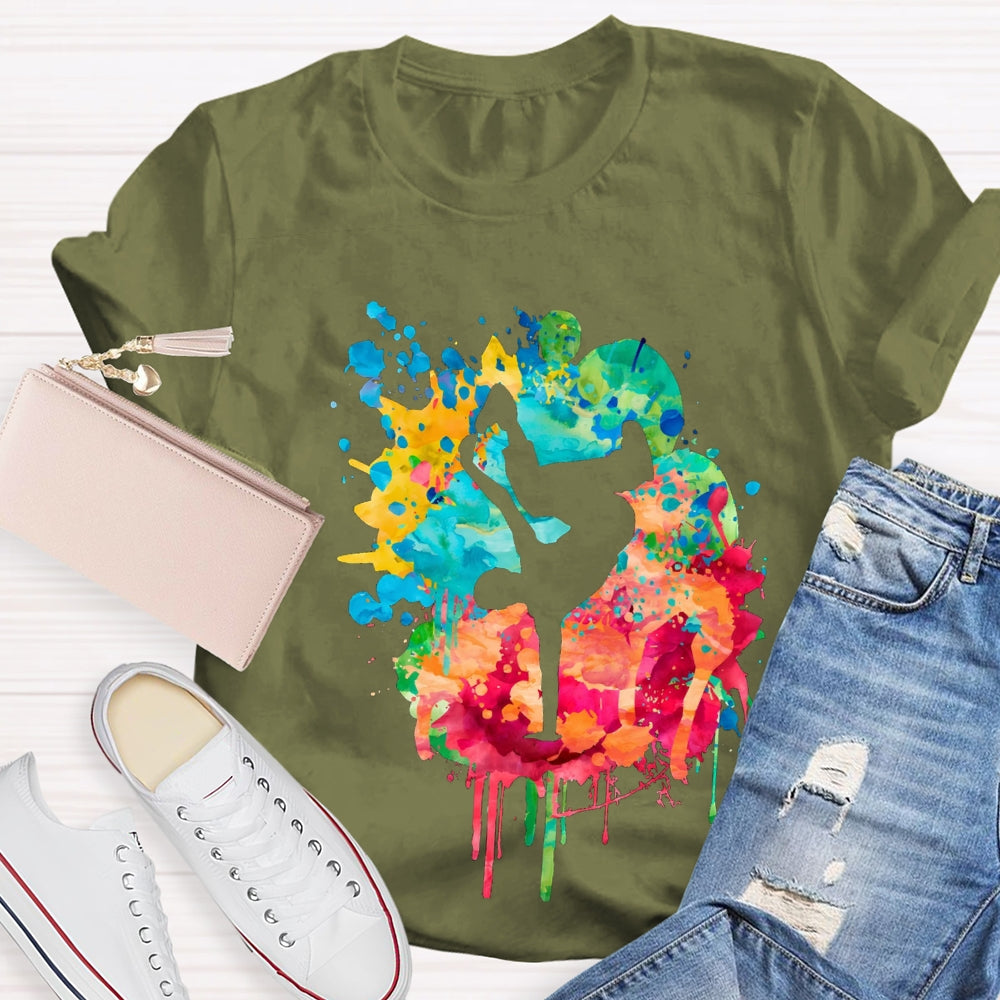 Jumping Dance Posture T-shirt