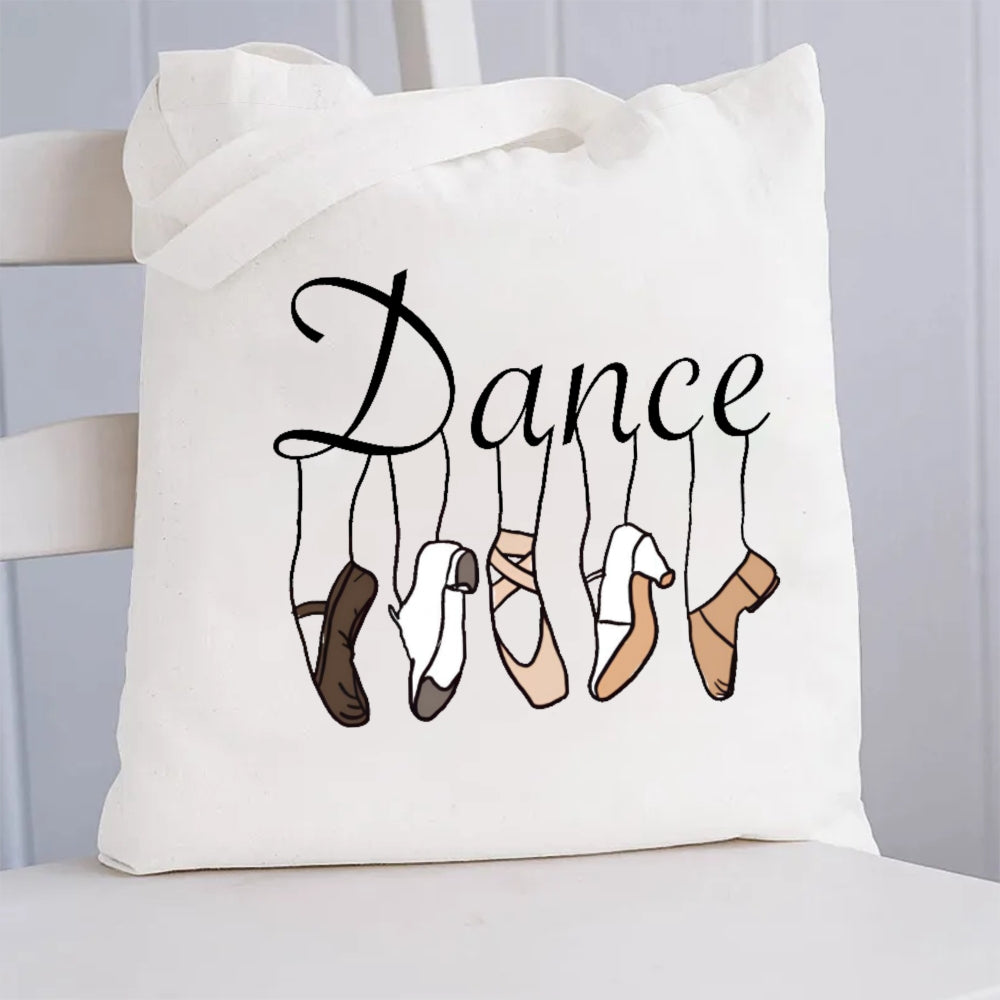 Dance Teacher Canvas Tote Bag