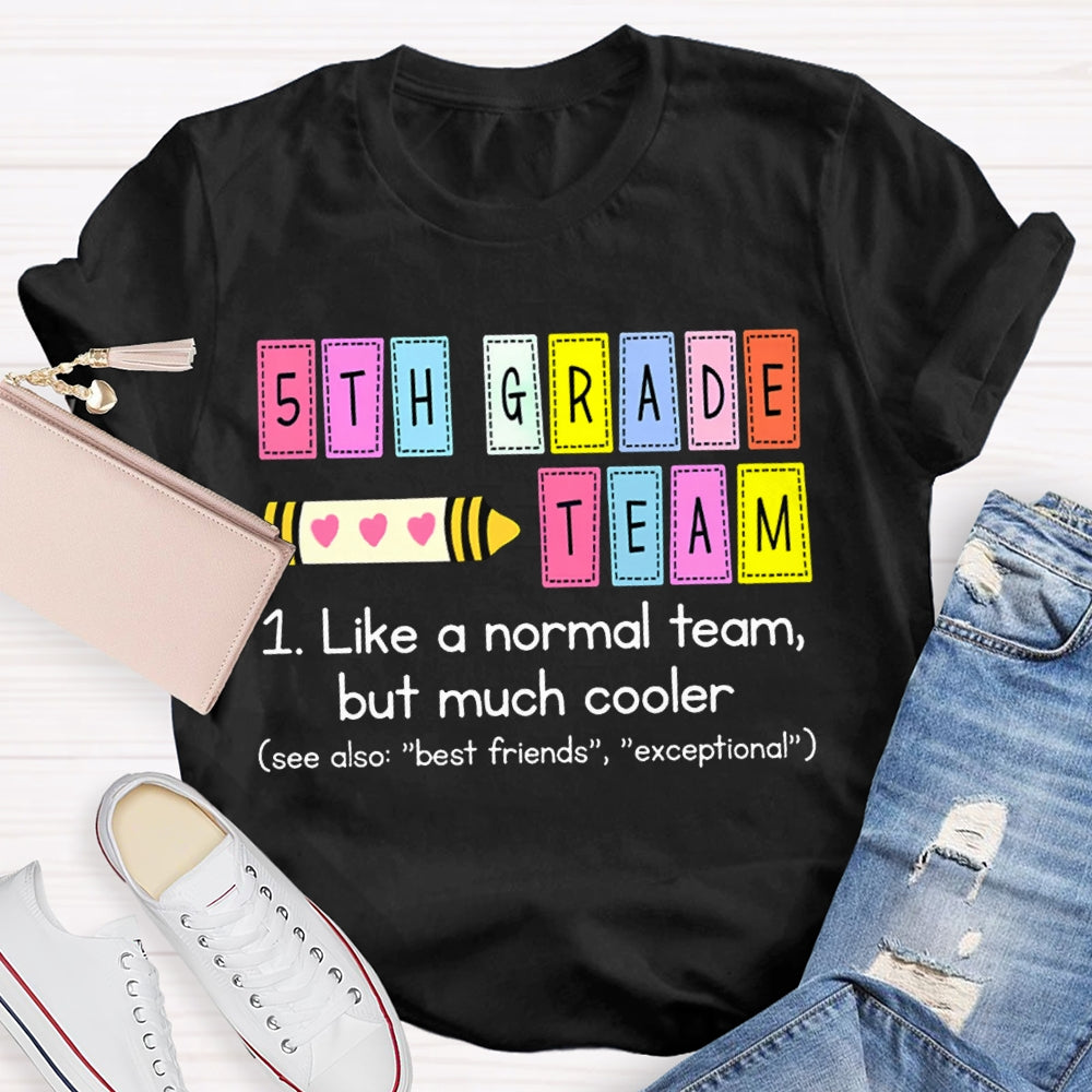 Personalized Grade Back To School Teacher T-Shirt