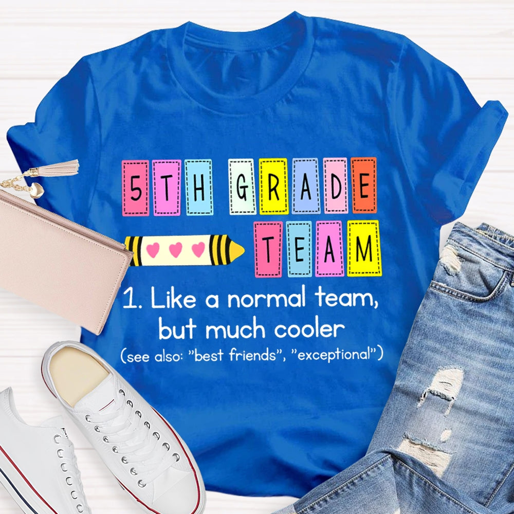 Personalized Grade Back To School Teacher T-Shirt
