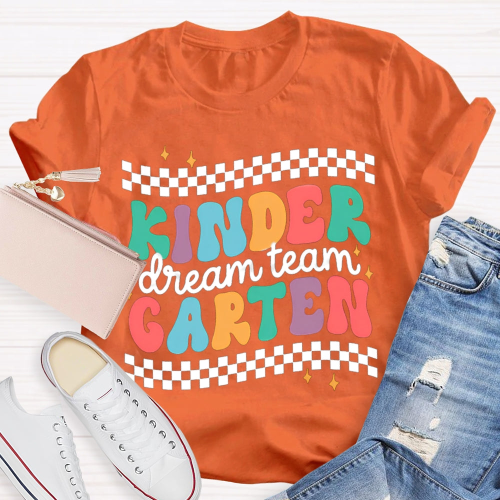 Personalized Grade Dream Team Back To School T-shirt