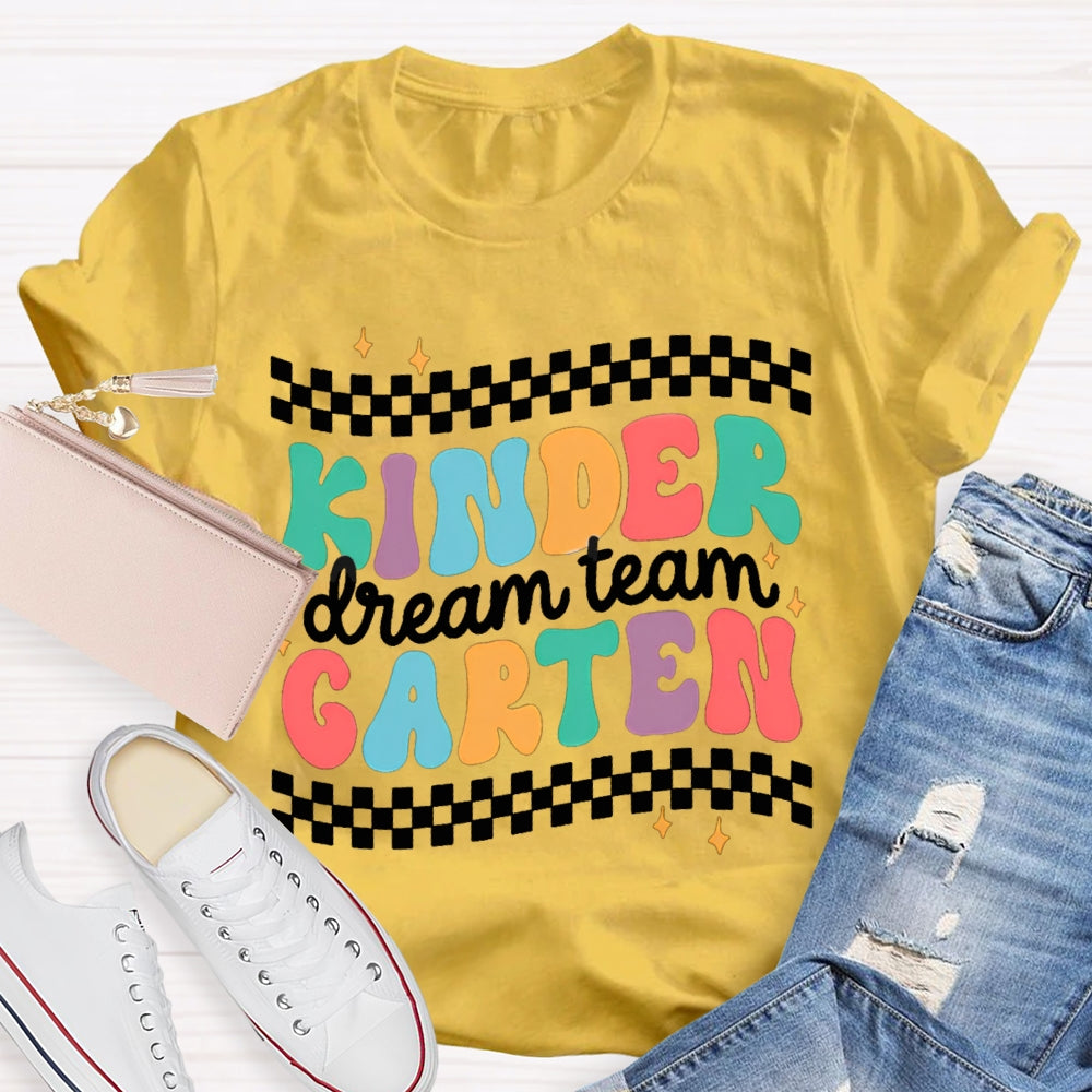 Personalized Grade Dream Team Back To School T-shirt