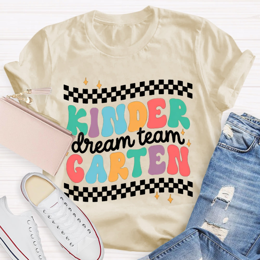Personalized Grade Dream Team Back To School T-shirt