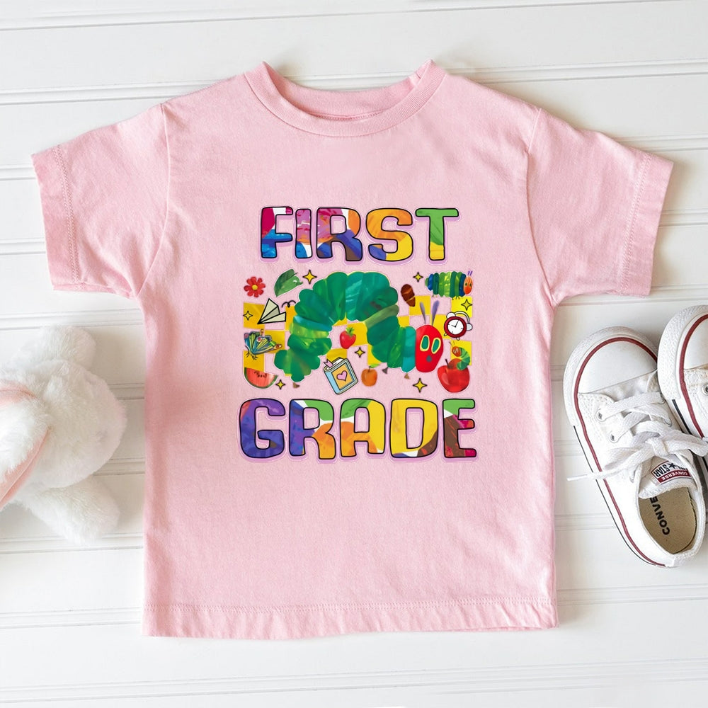 Personalized Grade Hungry Caterpillar Toddler&Kids Tees